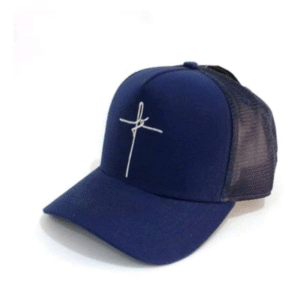 Boné Fé Azul Marinho Trucker Telinha Unissex