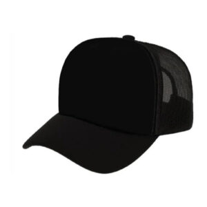 Boné Liso Preto Trucker Telinha Unissex