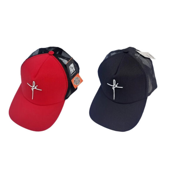 Boné Fé Vermelho Trucker Telinha Unissex - Imagem 2