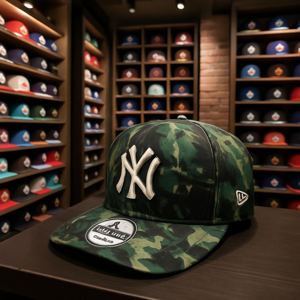 Boné New York Yankees 940 Cotton Damage Camuflado - New Era