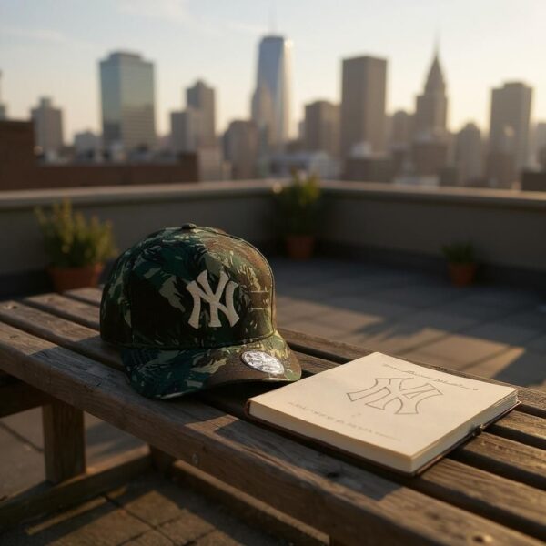 Boné New York Yankees 940 Cotton Damage Camuflado - New Era - Imagem 3