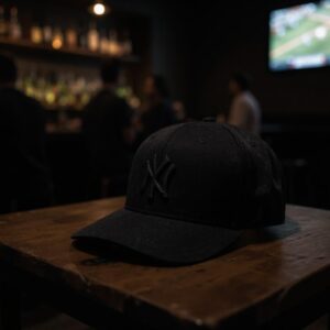 Boné New Era Todo Preto New York Yankees Ny