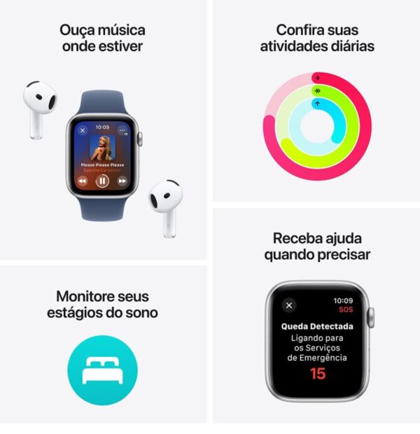 Apple Watch SE 2° Geração – 44 mm - Imagem 6